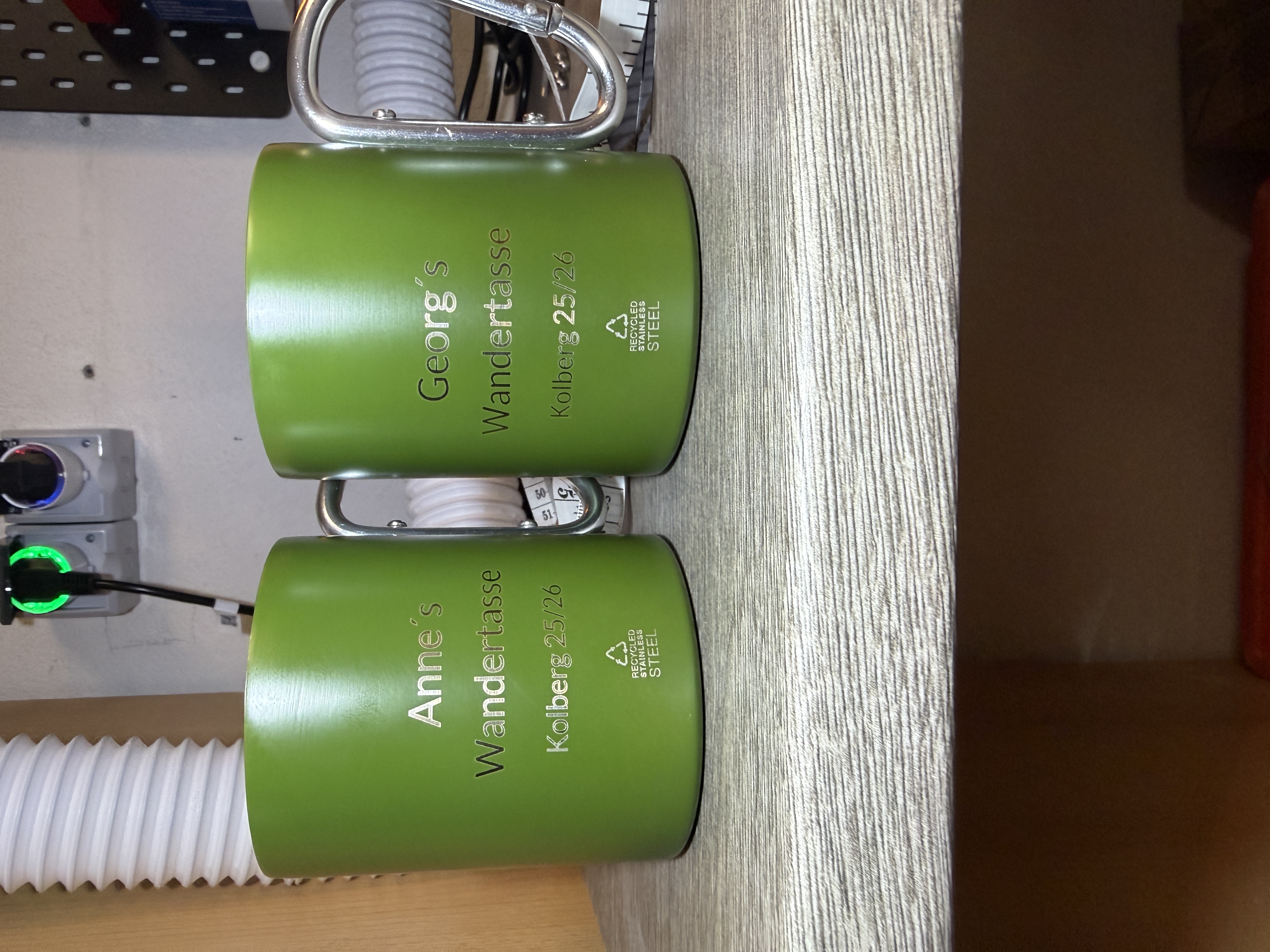 Wandertasse Gravur