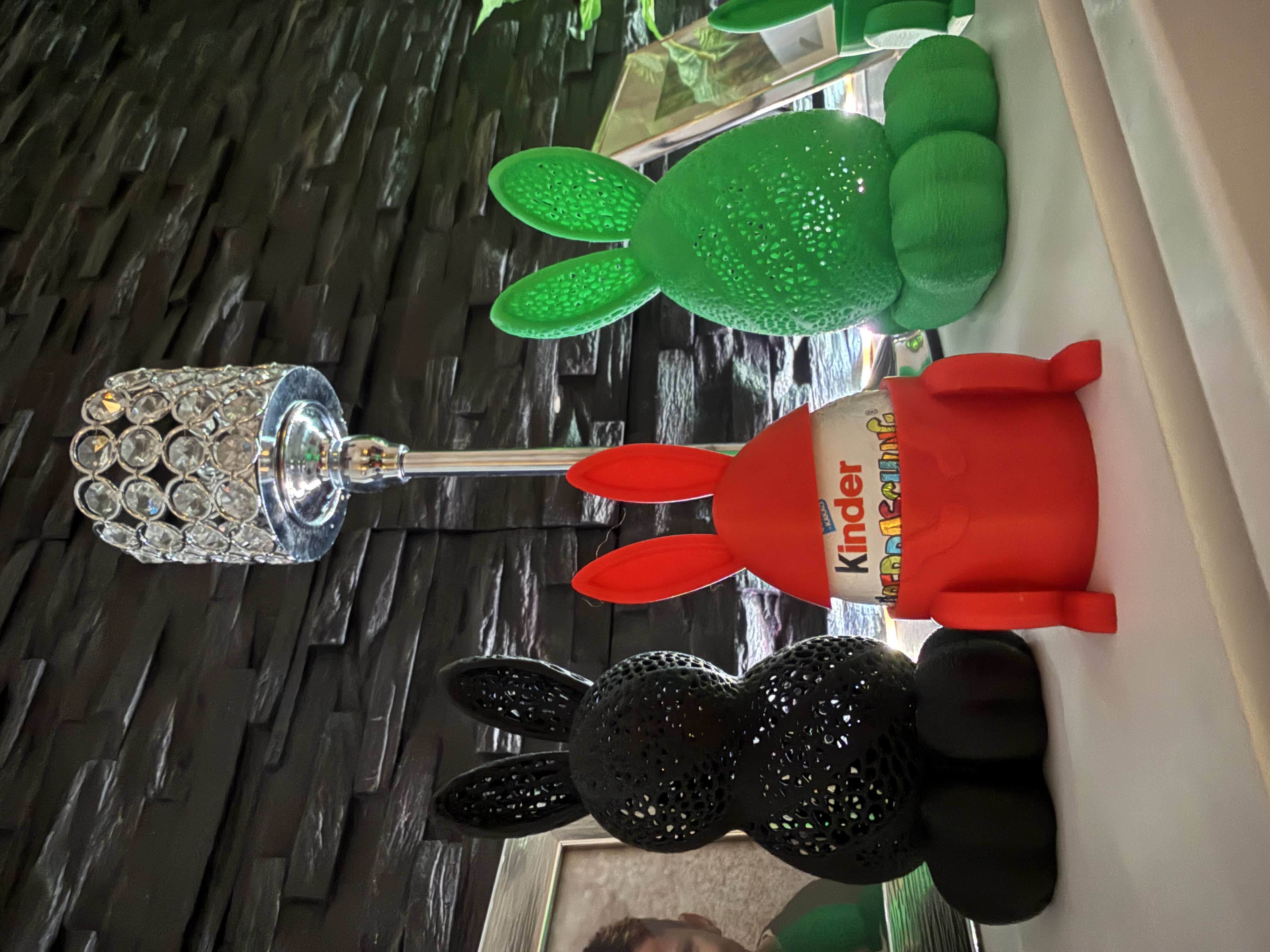 3D-gedruckte Osterhasen