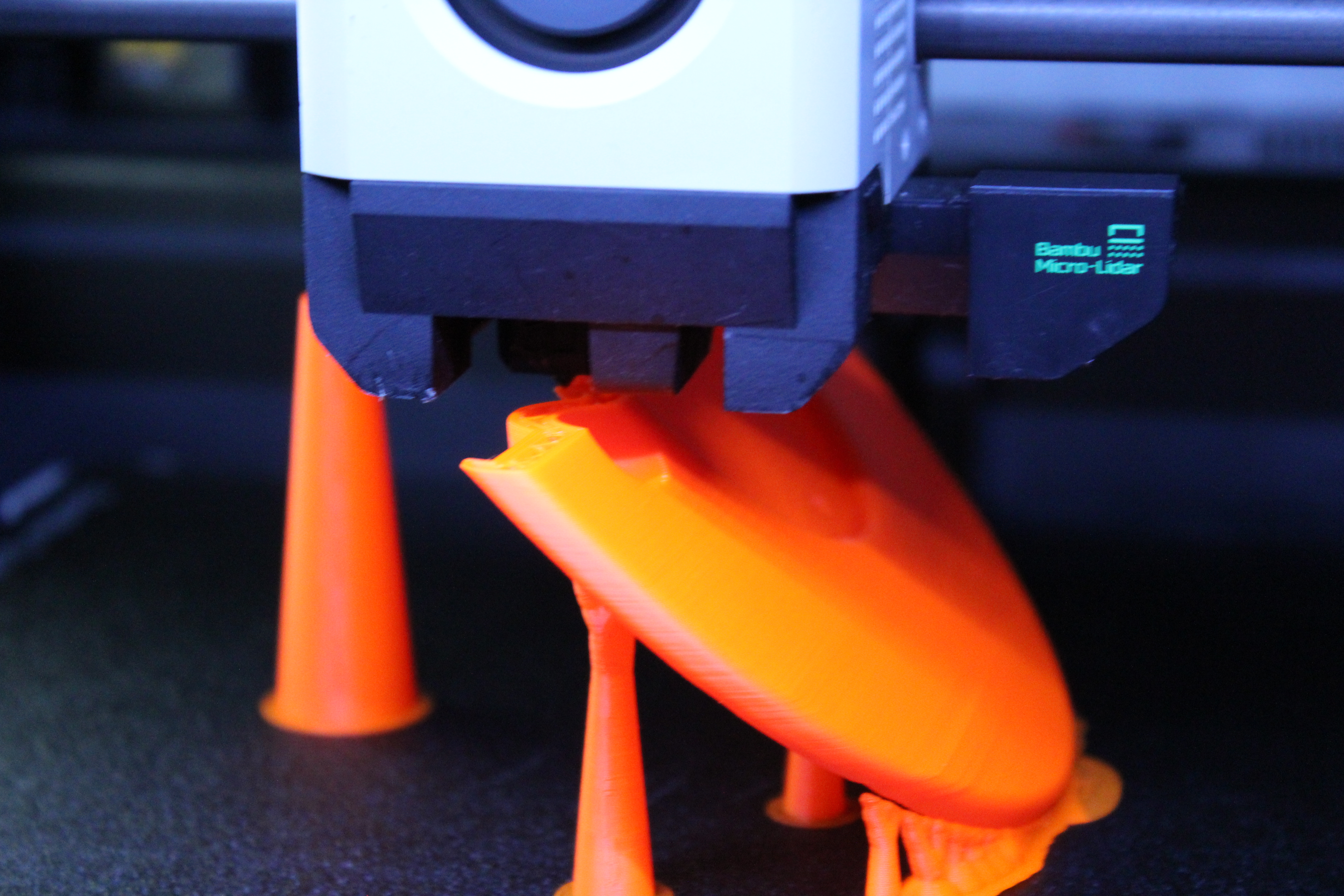 3D-Drucker beim Druckvorgang